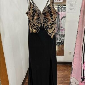 Butterfly prom dress
